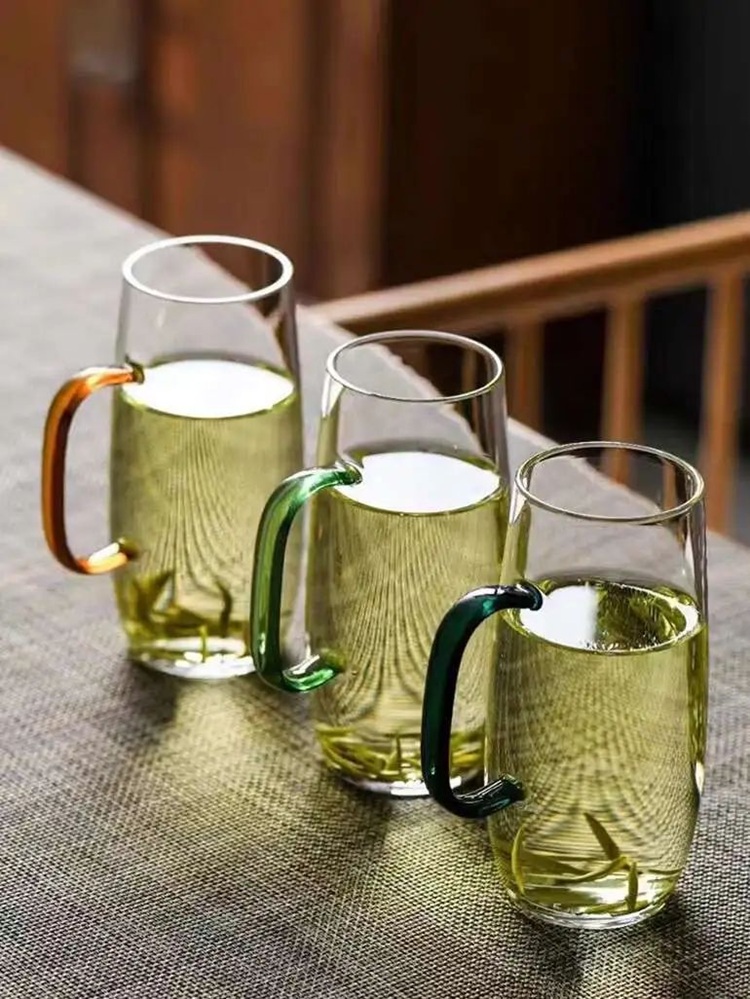 Is it safe to drink water from high borosilicate glass tea cups?