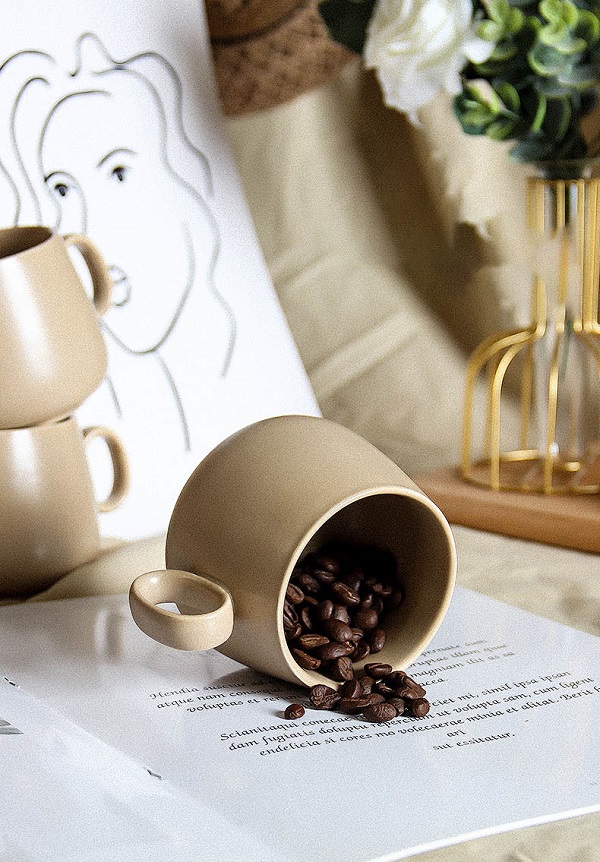 porcelain coffee cup