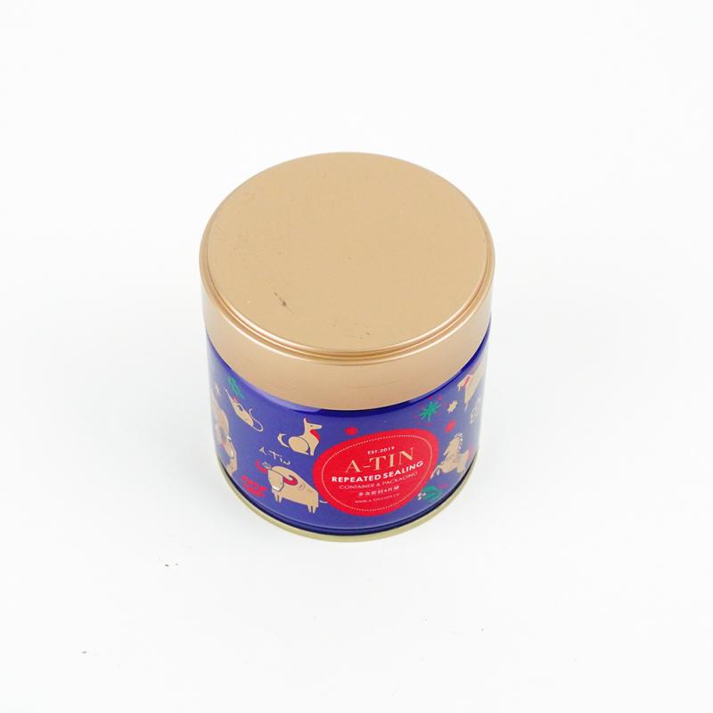 OEM China 6×2 Tin Can Suppliers - Custom LuxuryAirtightMetal Tea tin can TTC-034 – Jiayi detail pictures