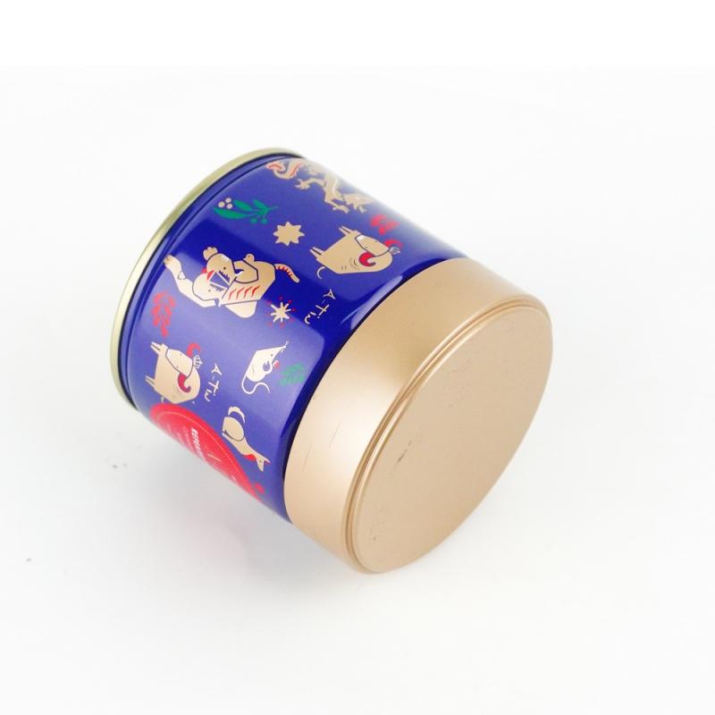 OEM China 6×2 Tin Can Suppliers - Custom LuxuryAirtightMetal Tea tin can TTC-034 – Jiayi detail pictures
