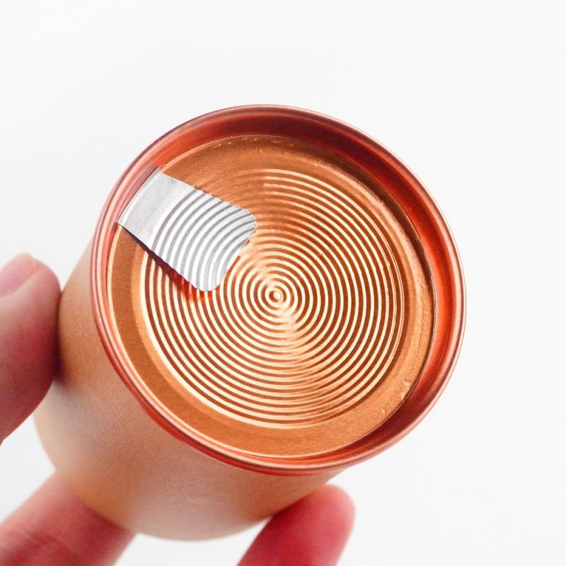 Cheap Tin Containers For Food Packaging Supplier - 100g Easy Open Airtight Tea tin can TTC-005 – Jiayi detail pictures