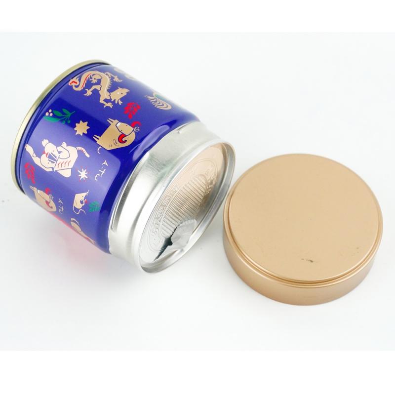 OEM China 6×2 Tin Can Suppliers - Custom LuxuryAirtightMetal Tea tin can TTC-034 – Jiayi detail pictures